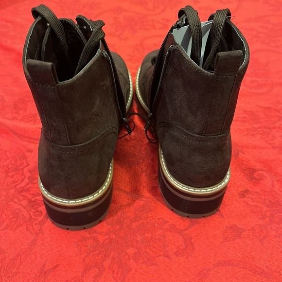 Kensie kasha brown ladies side zipper boot color, brown size 10 & 6 NIB - Picture 2 of 12